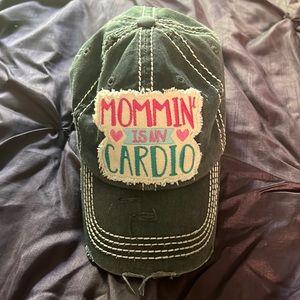 Vintage style “Mommin is my Cardio” Hat